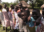 Smiling Haitian girls
