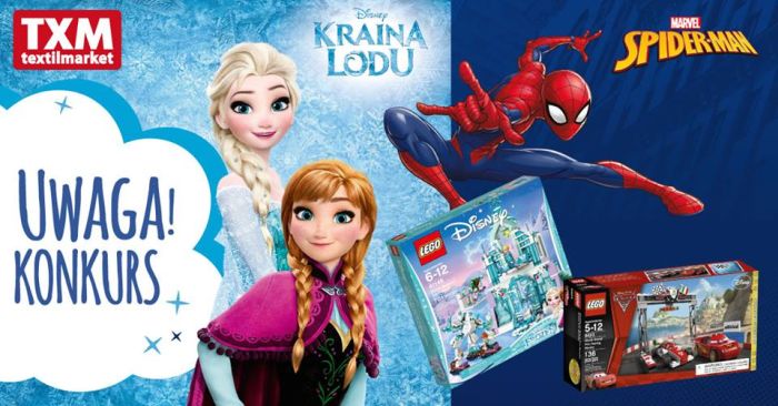 Wygraj zestaw lego wyścigi GRAND PRIX lub zestaw FROZEN magiczny zamek Elzy Konkurs