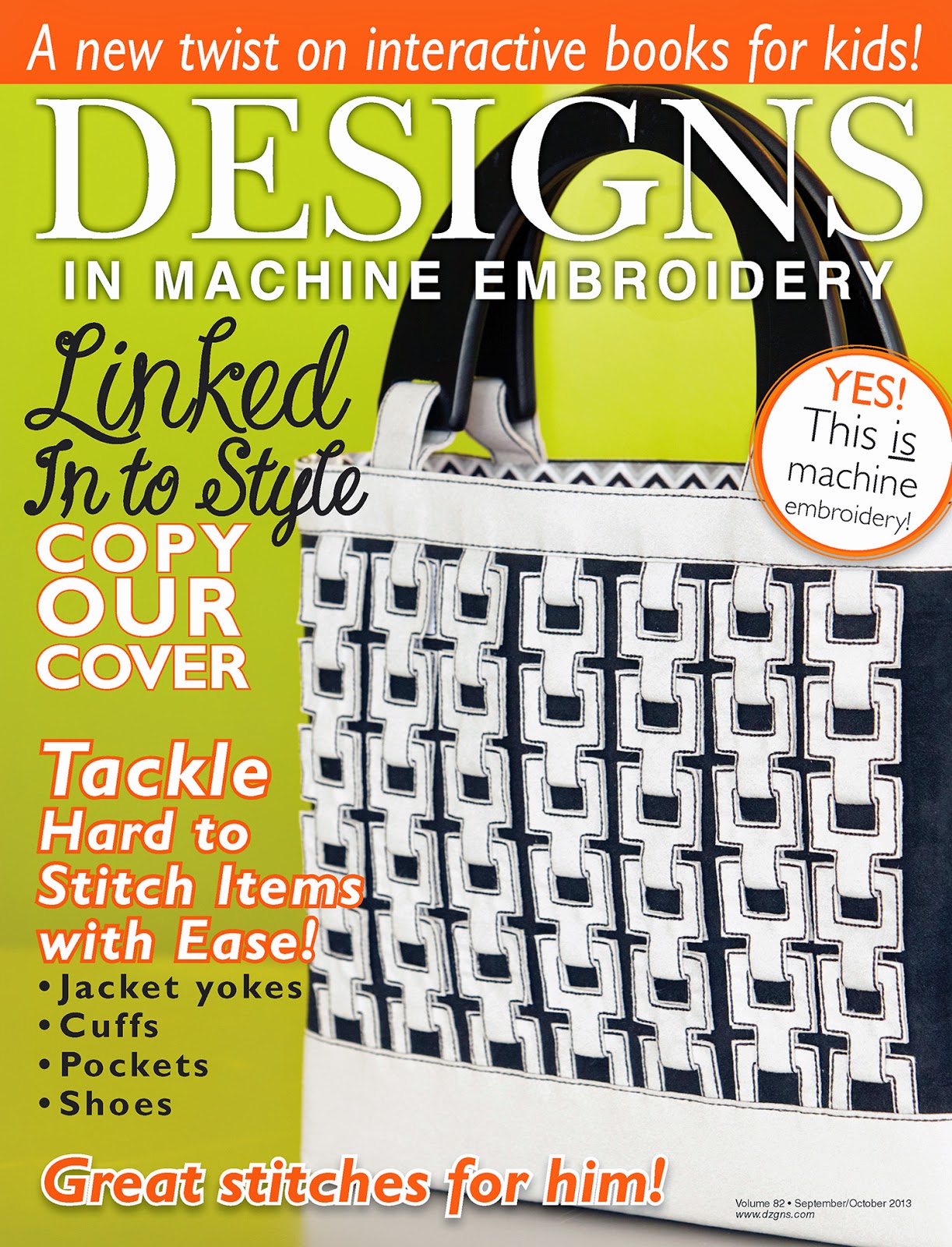 Designs In Machine Embroidery September/October 2013
