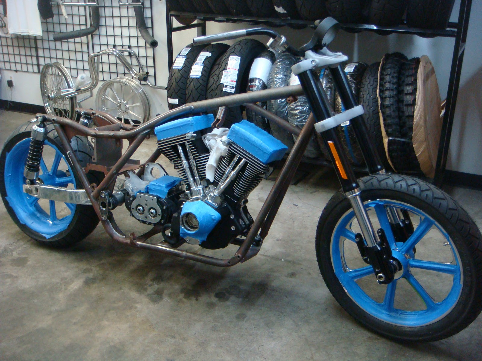 MOTOMO Dan Boyds Paughco/Top Shelf Customs FXR Project