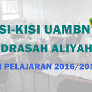 Kisi-Kisi dan POS UAMBN Madrasah Aliyah Tahun Pelajaran 2016-2017