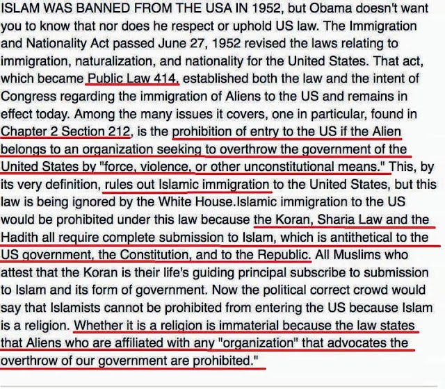 ... --- ... .-. ..- -. 'SPRING'S ~ DEC-24 ~ "Blue Dawn" Invasion of the United States ~ #6 ?? Second Impeachment??? ~ Immigration%2Blaw%2B1952