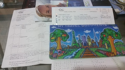 Eurail travel documents