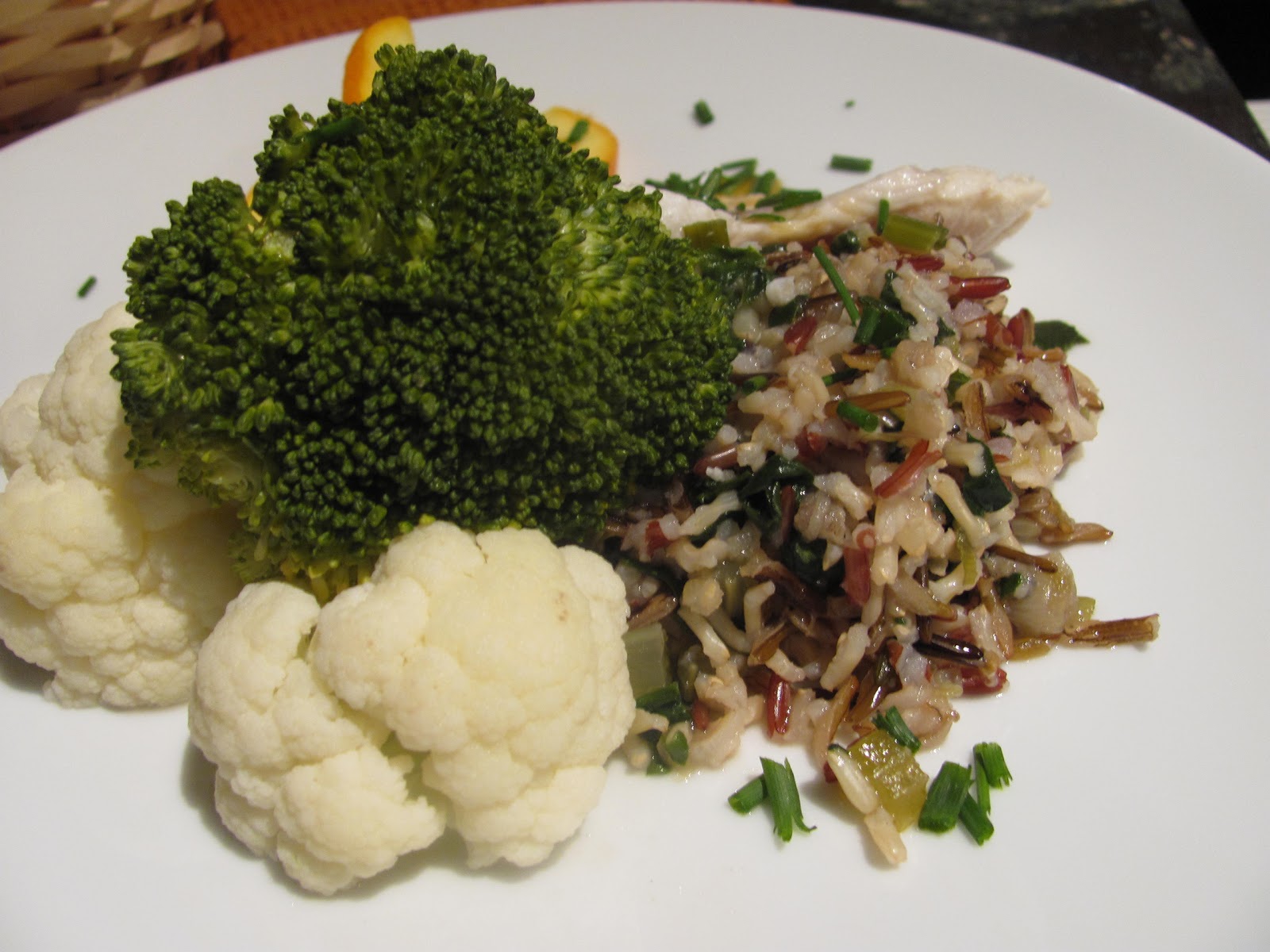 Wild Rice with Onion, Celery, and Spinach