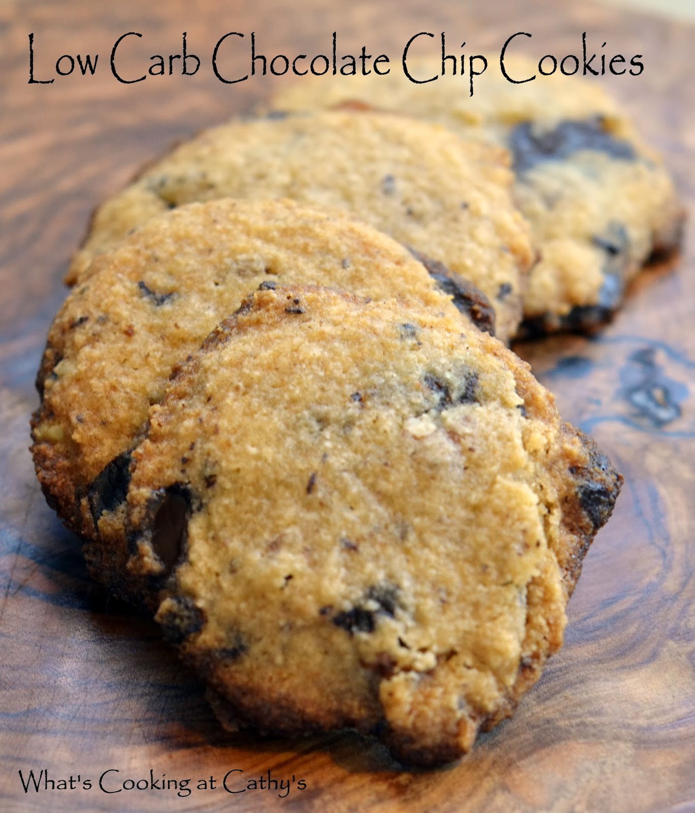 Low Carb Chocolate Chip Cookies