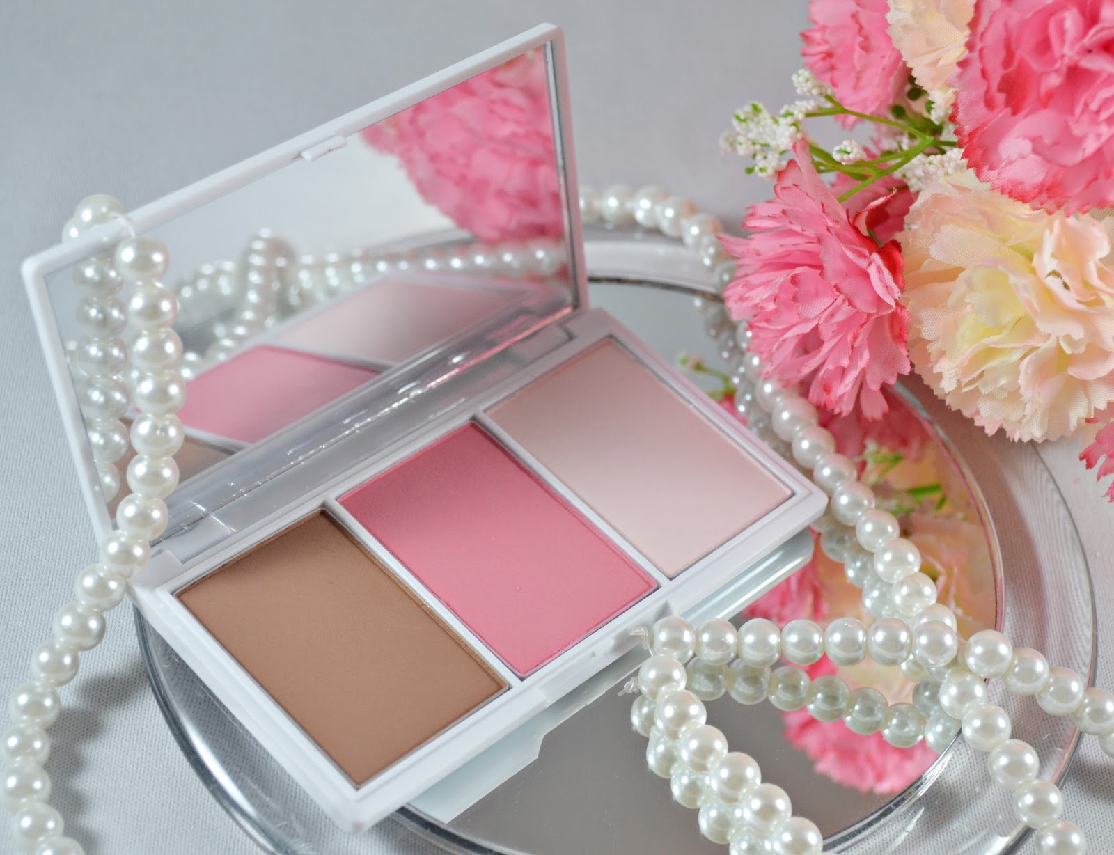 Celeteque DermoCosmetics Blush and Face Contour Kit in Pink All