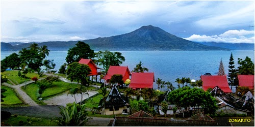 Danau Ranau di Lampung Barat