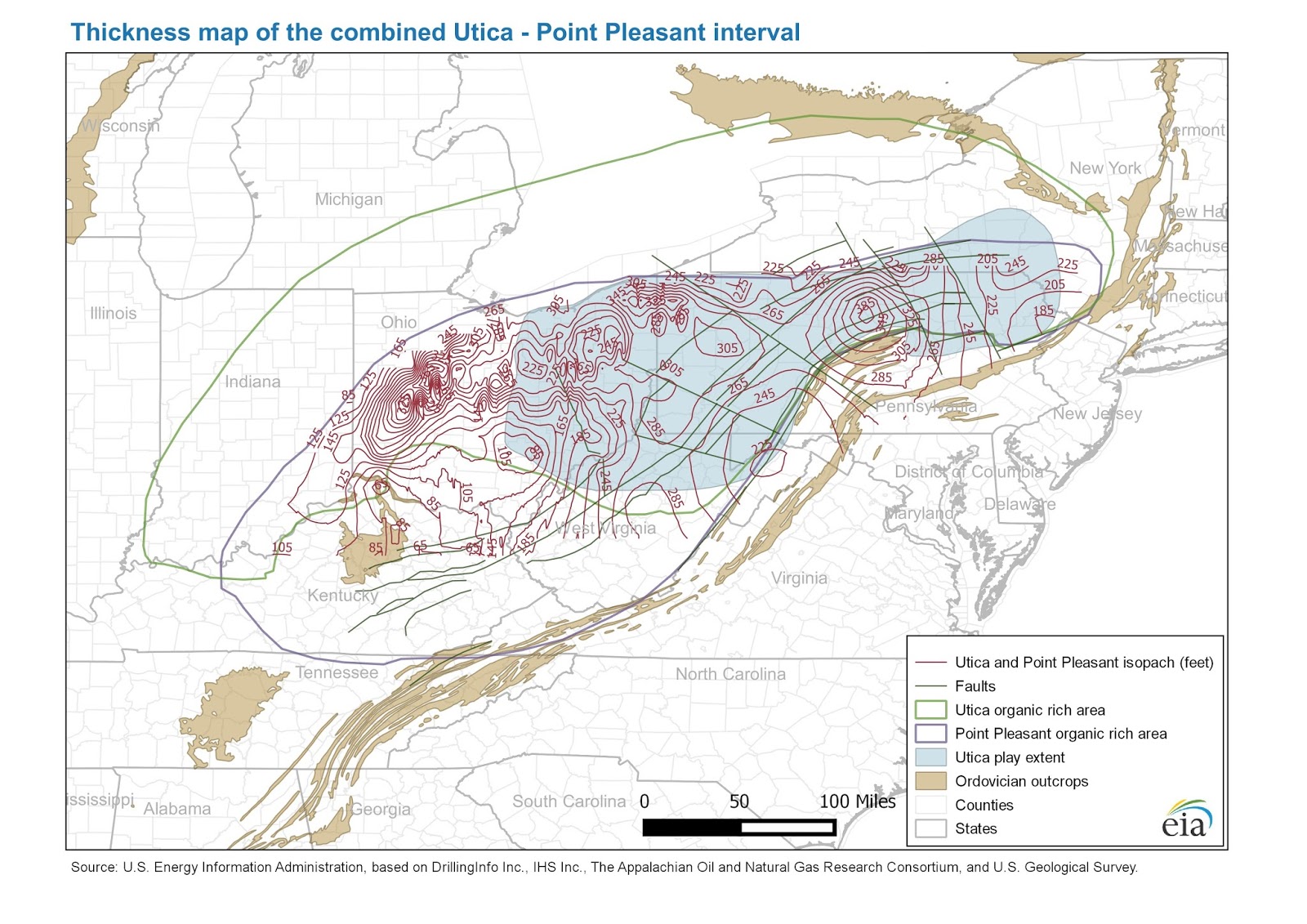 The Daily Digger EIA Releases New Utica Shale Maps