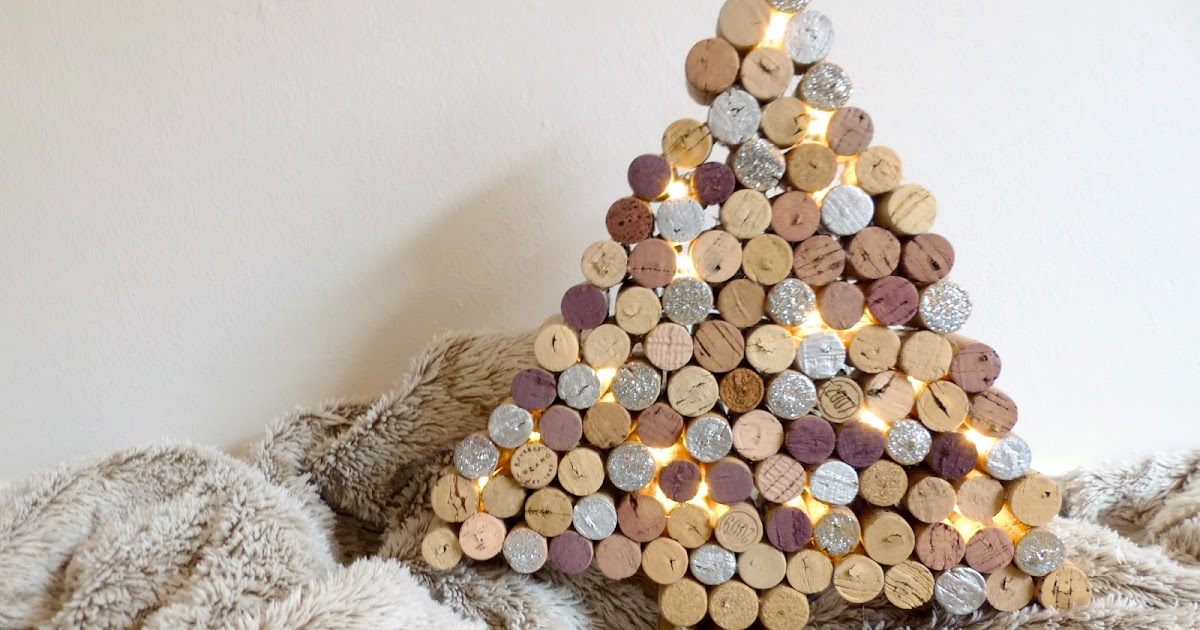 Diy Sapin De Noel En Bouchons De Liege Jules Coton