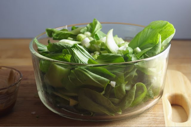 Baby Bok Choy Salad ~ Kosher Cooking for Ordinary People