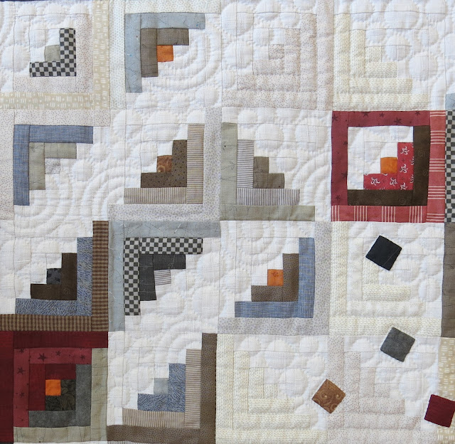 Détail de Alaska par Nina Viret - Exposition de quilts - Patchmania 2017 à L'Abbaye Détail de Alaska par Nina Viret - Exposition de quilts - Patchmania 2017 à L'Abbaye