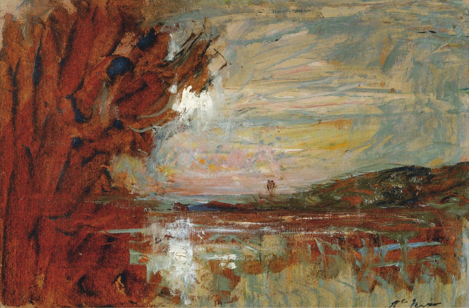 François-Auguste Ravier | Romantic landscape painter | Tutt'Art