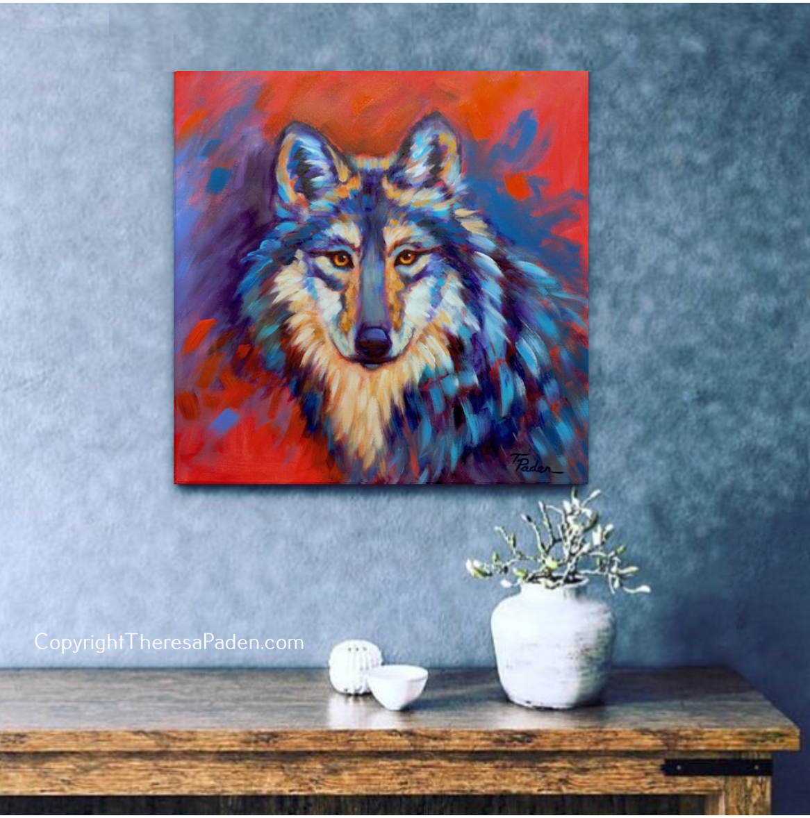 Wildlife Art of the West: Wildlife Art, Original One-of-a-Kind Wolf ...
