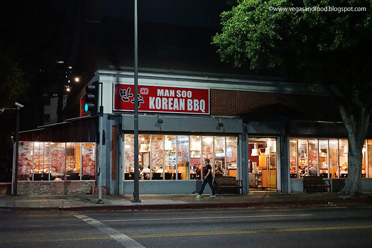 AYCE at Man Soo Korean BBQ Koreatown Vegas and Food