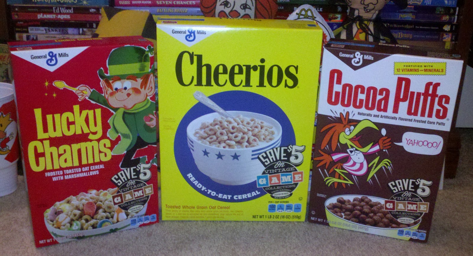 VINTAGESTYLE CEREAL BOXES...