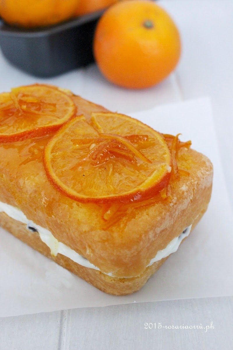 pan di spagna arancia ricotta yogurt
