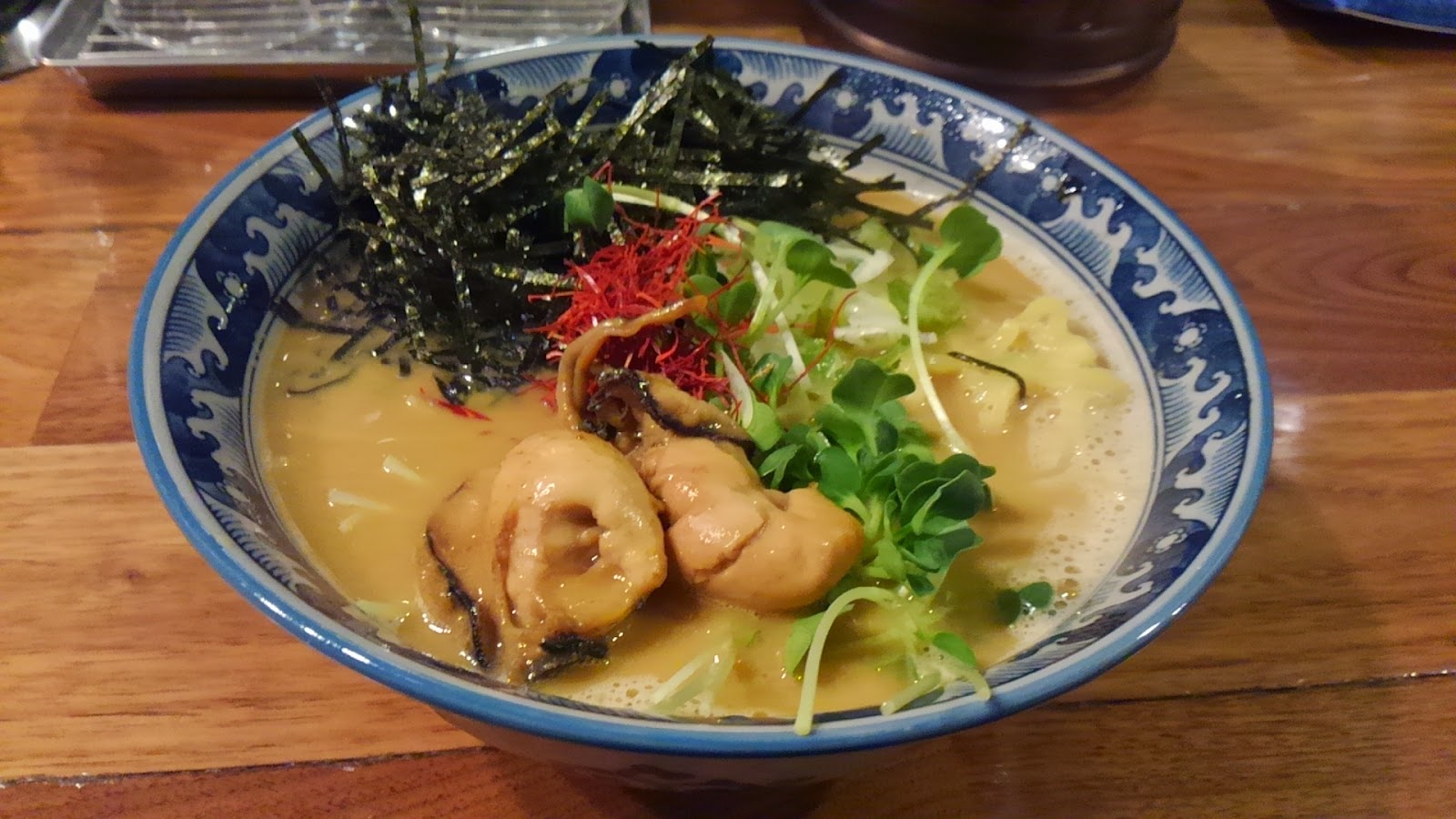 GastroEB (96) Oyster taste?? (Ramen SAICHI in Kinshicho, Tokyo)