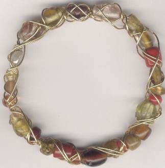 Easy Wire Work Bracelet Tutorials The Beading Gem S Journal For Those Of You Who Prefer A More Formal Style Check Out Eva Sherman S Caged Wire Wrap Beads Bracelet Tutorial Making The Spirals Is Good Practice