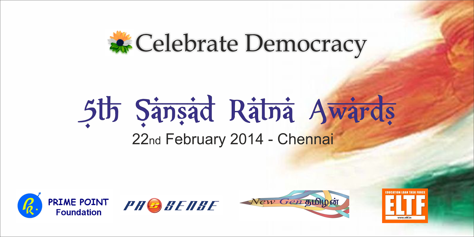 Celebrate Democracy - Sansad Ratna 2014 Awards