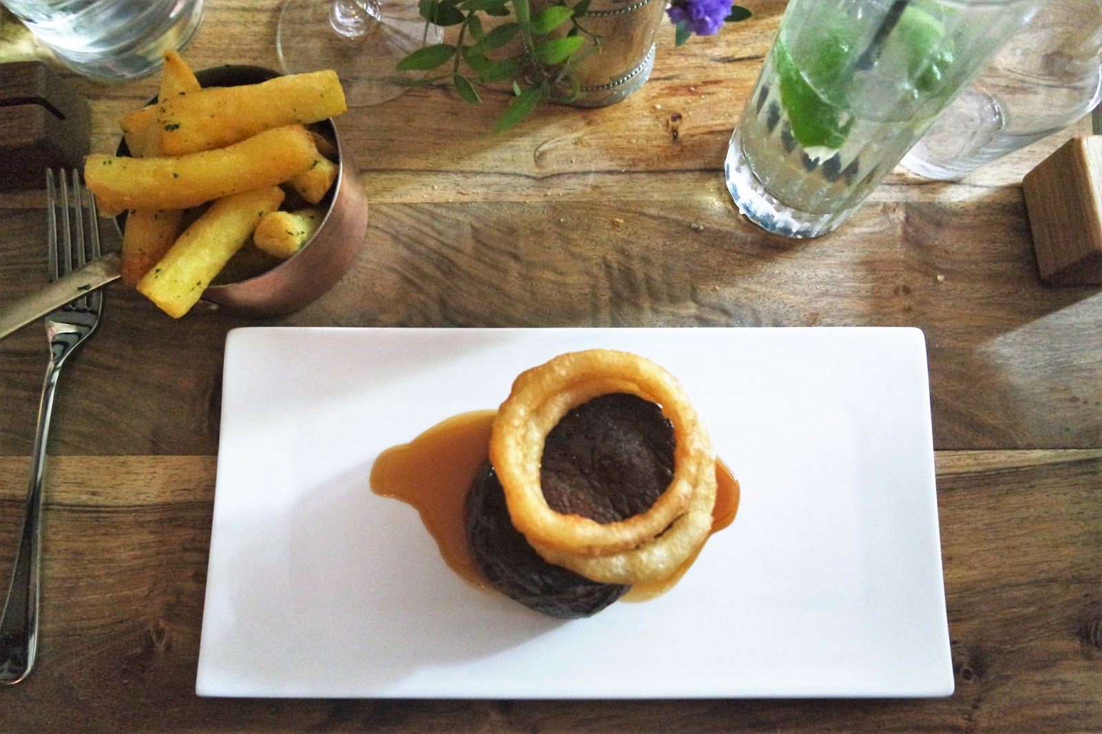 Tom Kerridge Hand and Flowers Beef Fillet and Chips