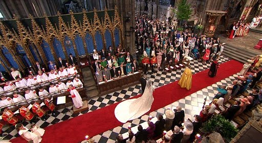 Majlis Perkahwinan Diraja Putera William Dan Kate Middleton 