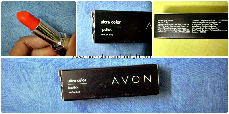 Avon Ultra Color lipstick in Wild Ginger Review 