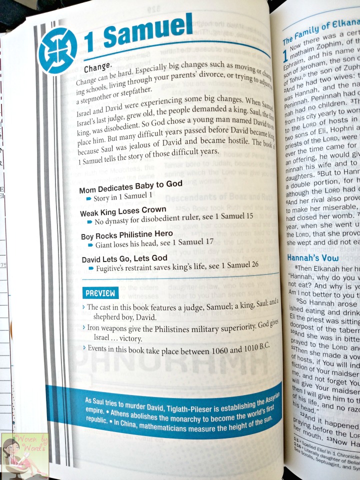 Woven by Words NKJV Teen Study Bible Giveaway