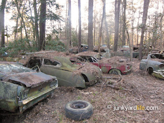 Moist, salty air from the Gulf of Mexico and low lying areas contributed to major oxidation on the cars.