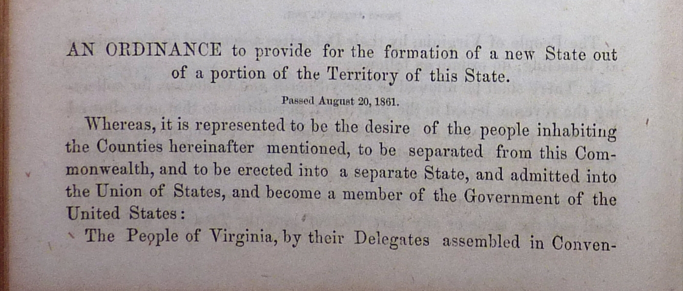 West Virginia Statehood