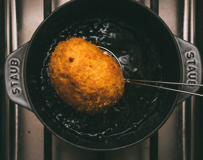HOW TO MAKE MAC AND CHEESE SCOTCH EGG Gallery Food