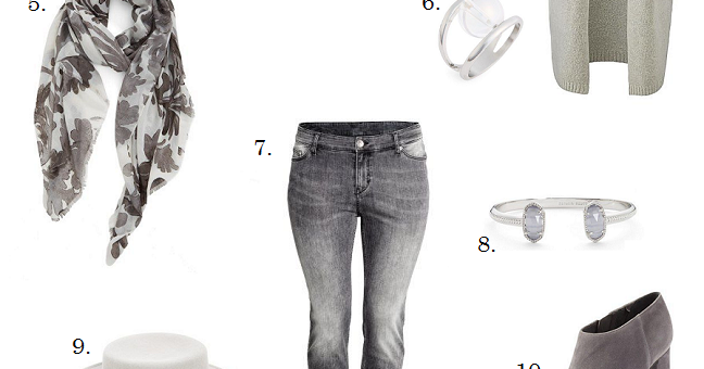 Shapely Chic Sheri - Plus Size Fashion and Style Blog for Curvy Women: Color Inspiration: Gray