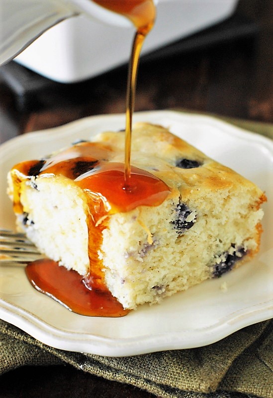 Fluffy Baked Blueberry Buttermilk Pancakes The Kitchen is My Playground