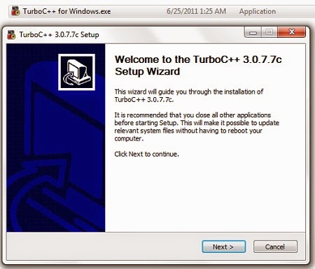 Download and Install Turbo C++ Compiler With Full Screen IDE for Windows 7 and Vista Download and Install Turbo C++ Compiler With Full Screen IDE for Windows 7 and Vista