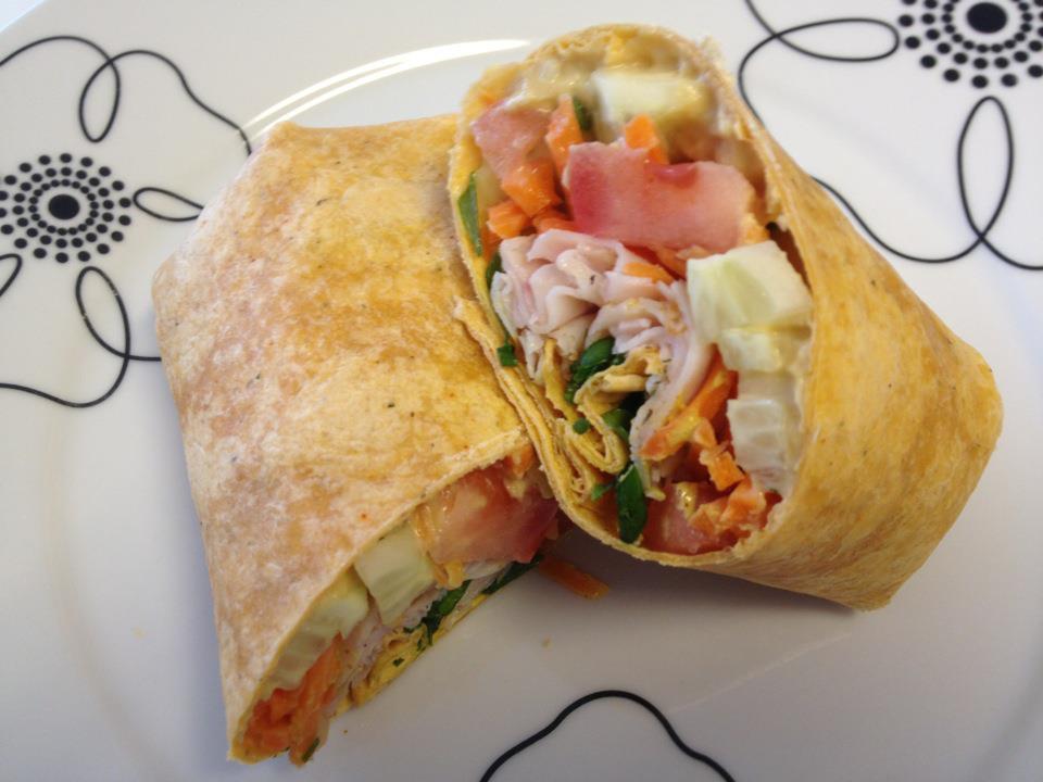 I'll have the soup, please. Awesome 300 Calorie Wrap!!