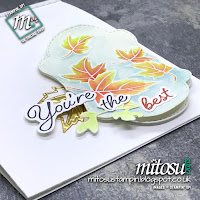 Stampin' Up! Blended Seasons & Stitched Season Bundle SU Handmade Card Idea. Order Craft Products from Mitosu Crafts UK Online Shop