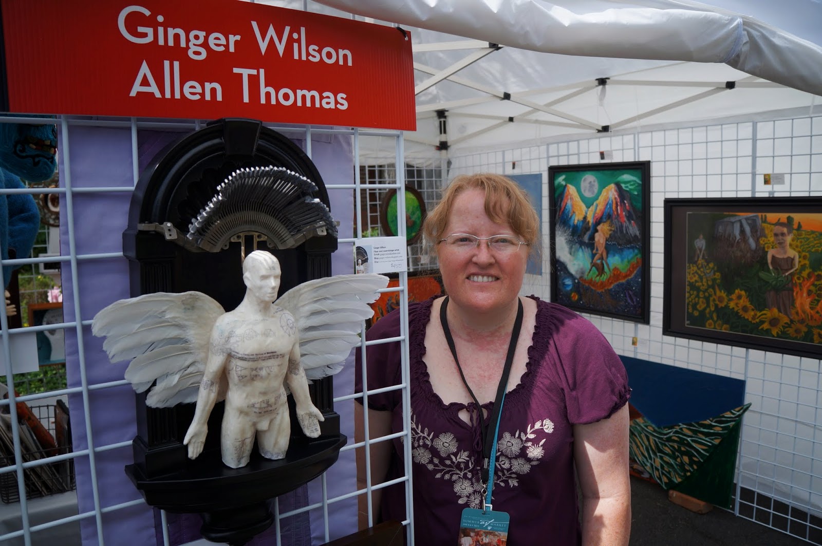 Ginger Wilson: Update from the Summer Art Market