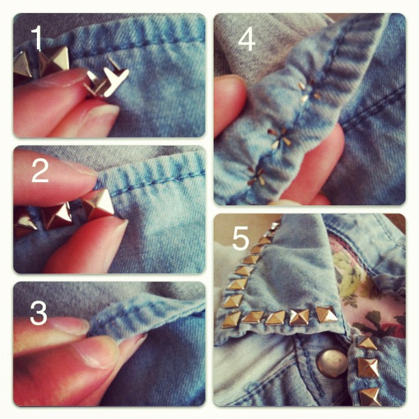 DIY Studding Clothing The Beauty Show