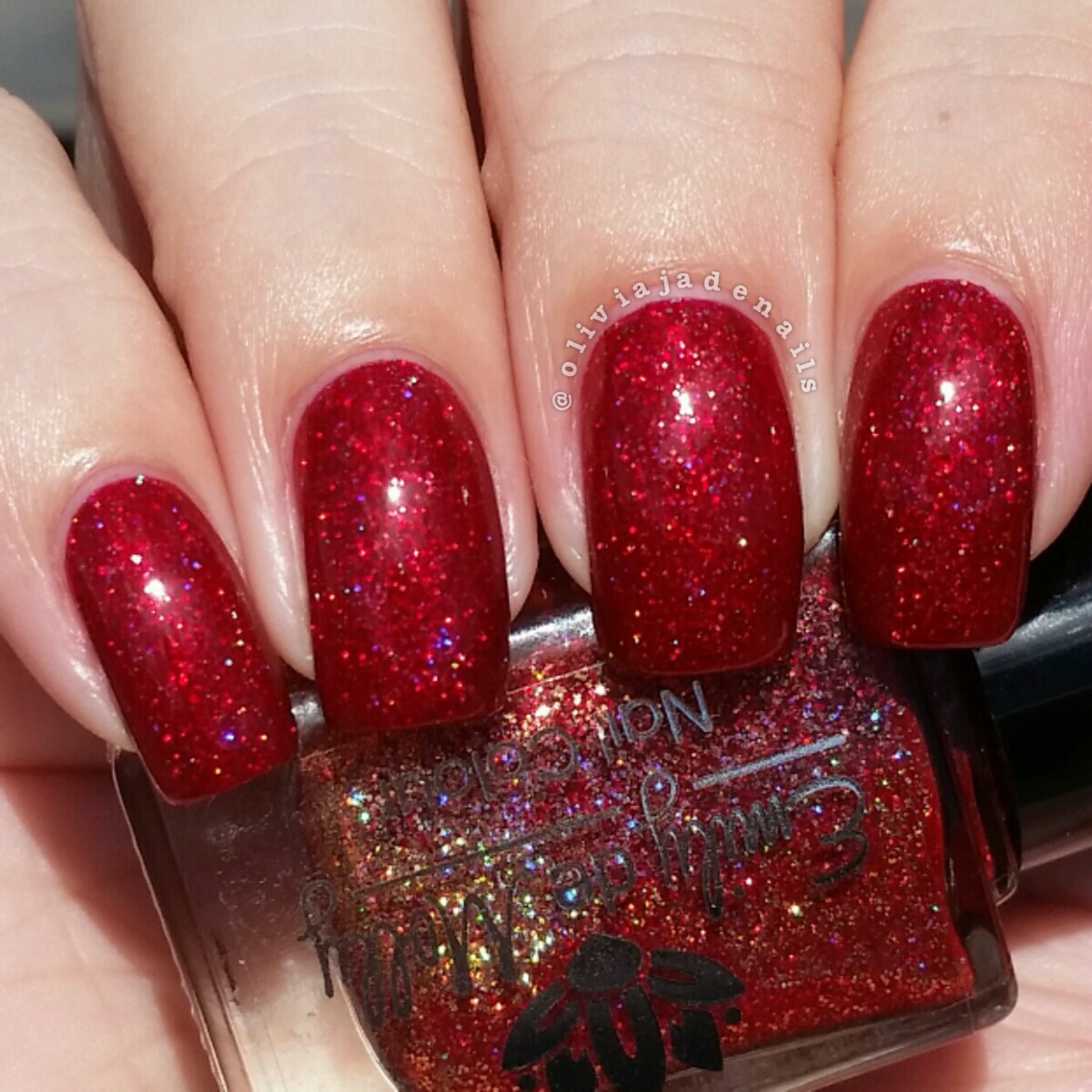 Emily de Molly Understatement swatched by Olivia Jade Nails
