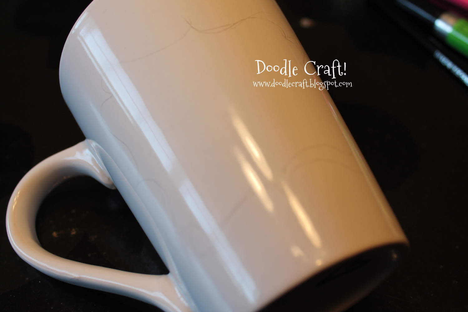 Customize your Mug with Glass Paint Markers!
