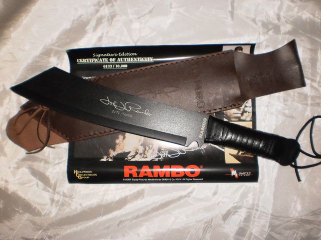 KOBAYASHI KATANA & BELATI MURAH: Parang Rambo