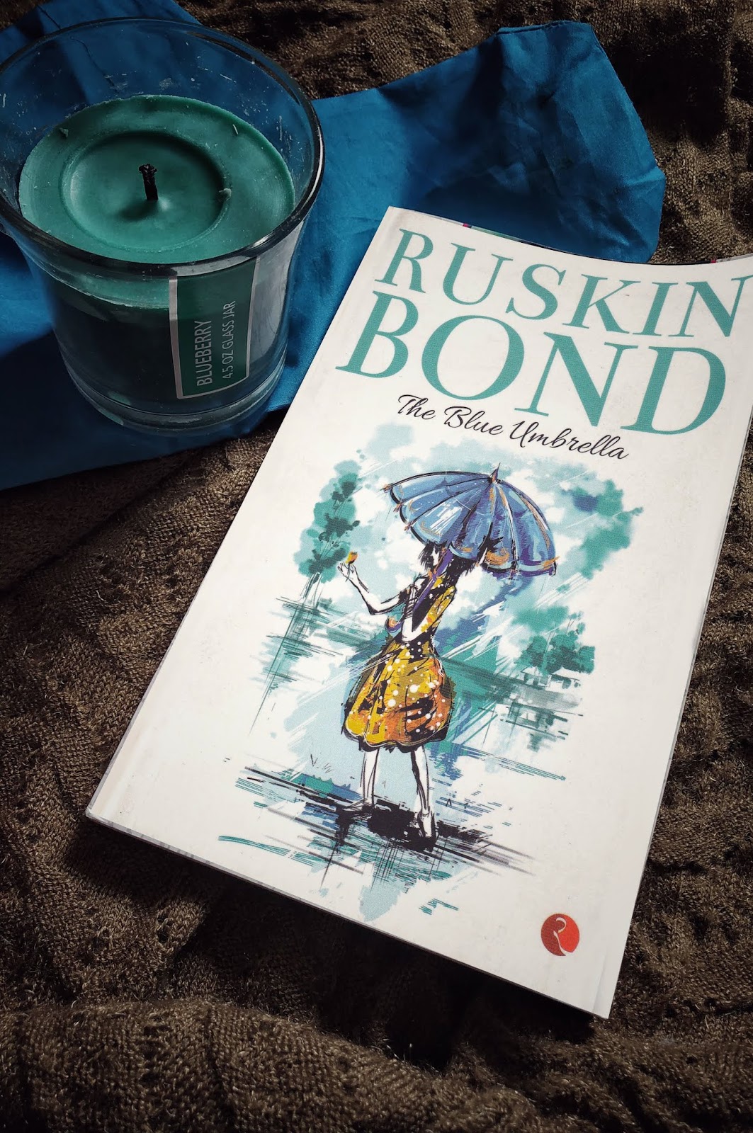 The Girl With Kindle: Book review: The Blue Umbrella By ...