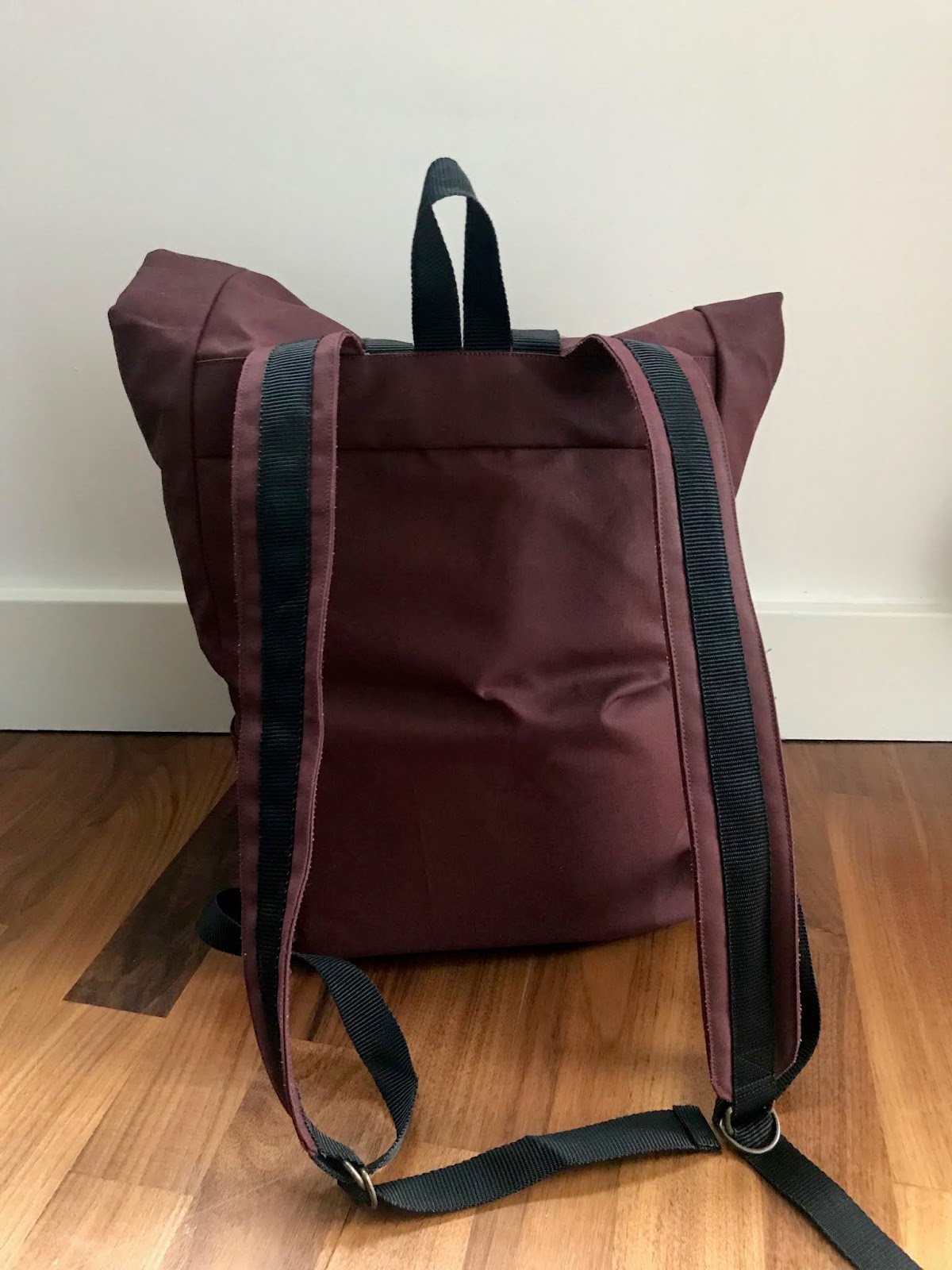 Diary of a Chain Stitcher : Waxed Cotton Desmond Backpack