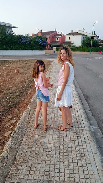 top rayas espalda descubierta