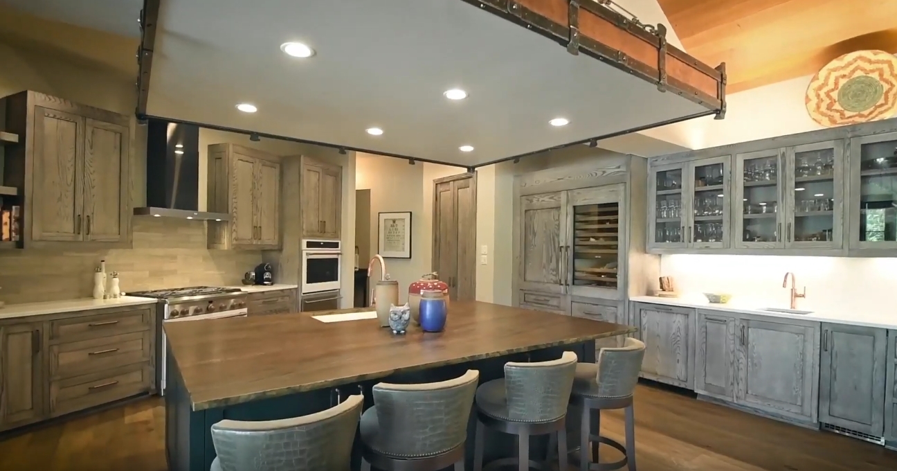12 Photos vs. Contemporary River Camp Compound - High End Home & Interior Design Video Tour