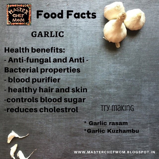 MASTERCHEFMOM Garlic Health Benefits of Garlic Food Facts by