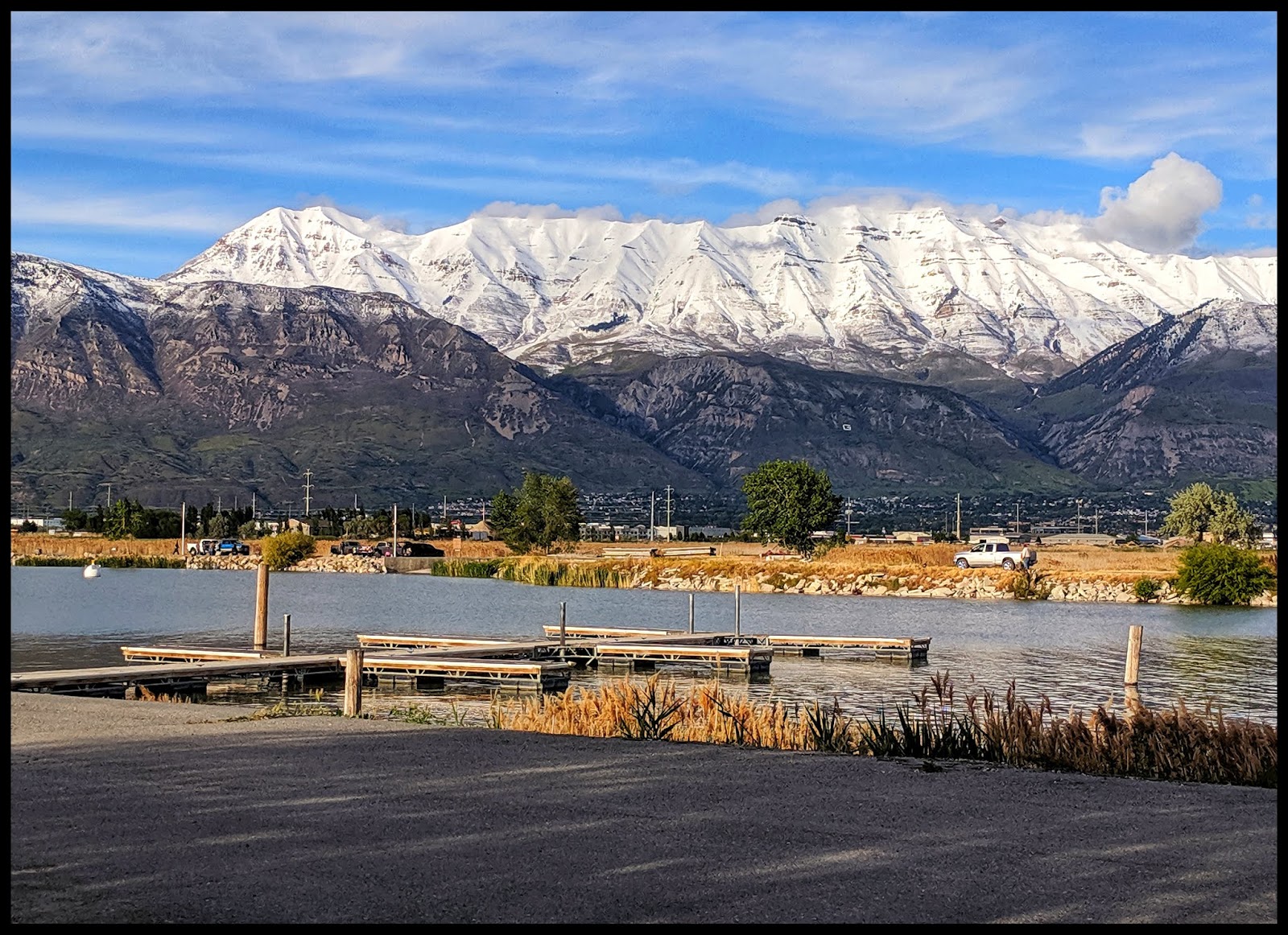 Utah Lake Boat Harbor in Immersive VR 360