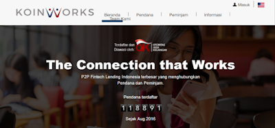 Berinvestasi mulai 100 ribu di KoinWorks