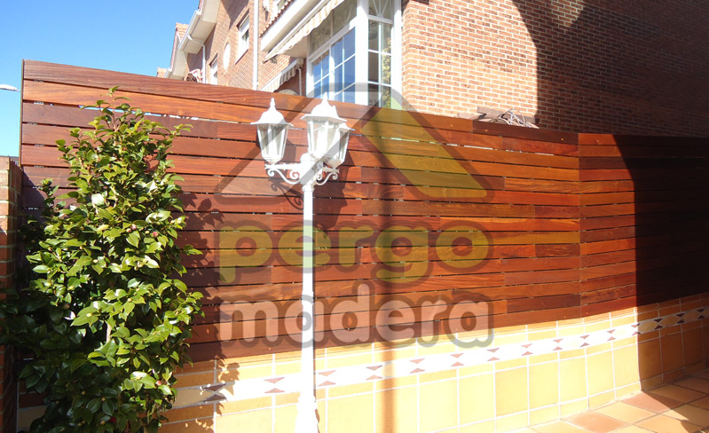 Pergomadera, Estructuras de Madera: Celosía para su ático o terraza