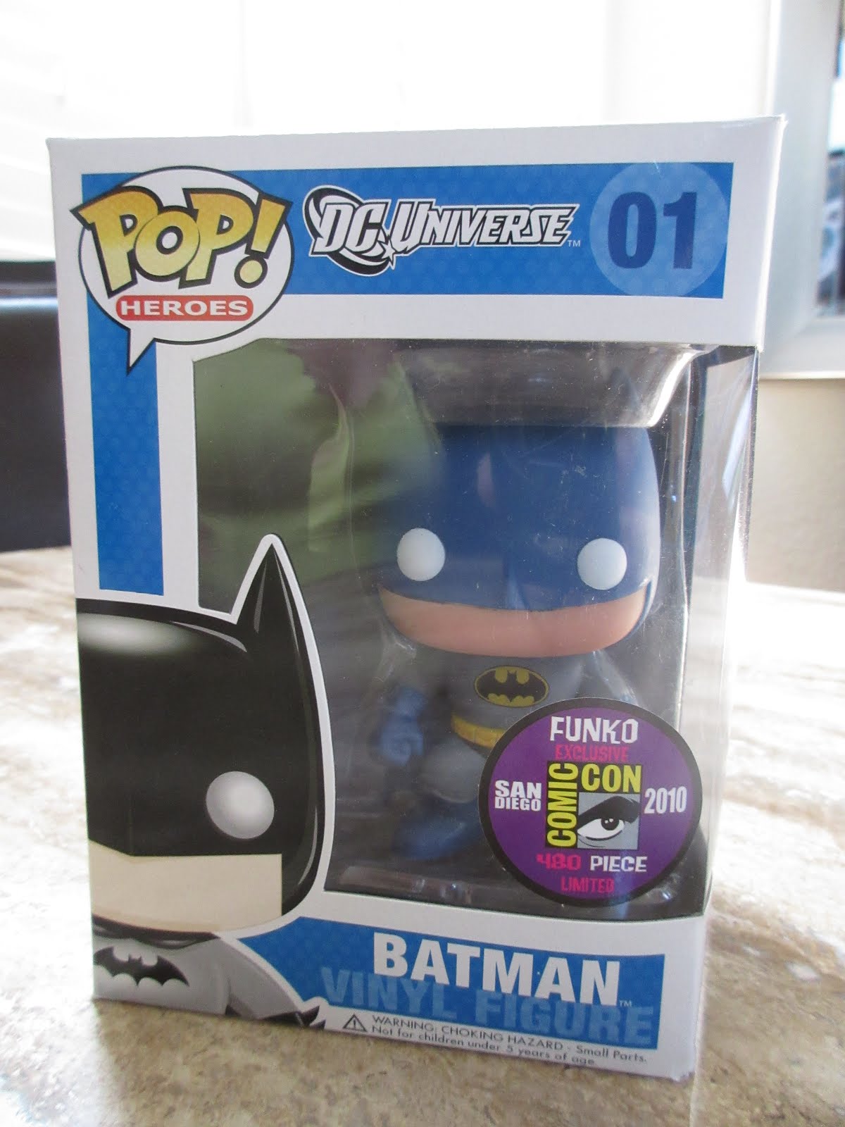 batman blue metallic pop