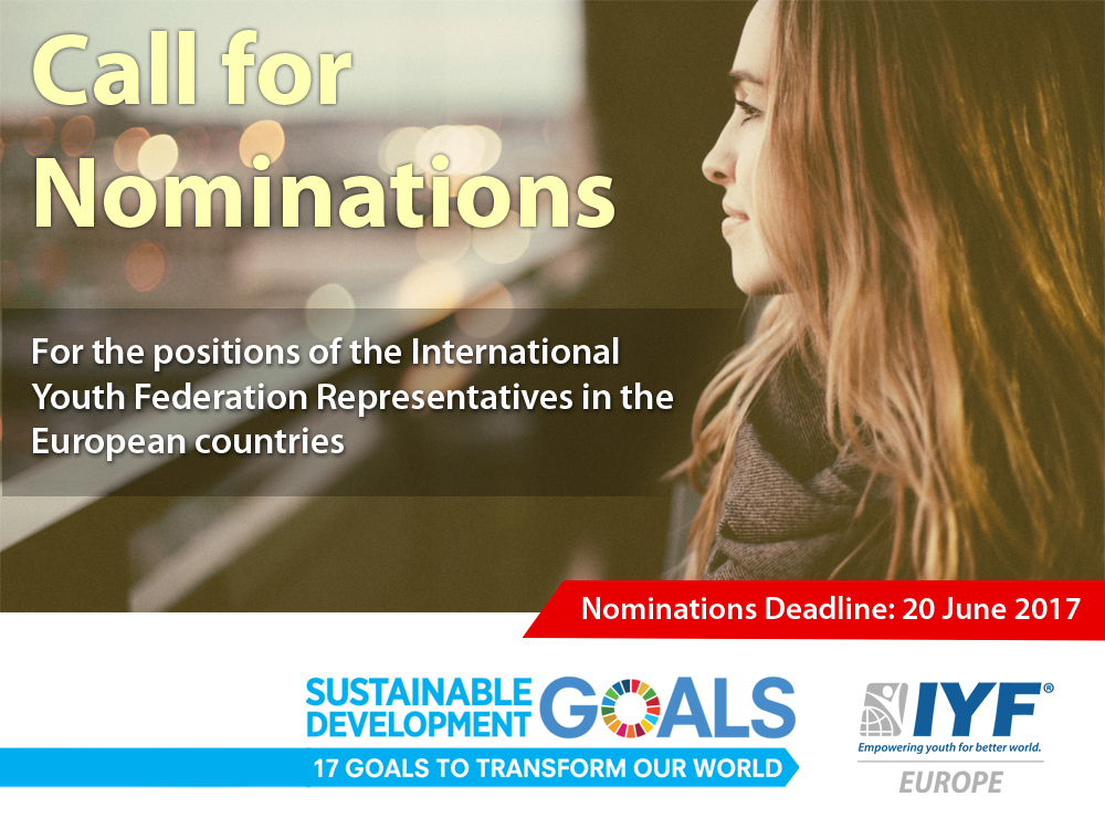 IYF EU Call for Nominations IYF EU Call for Nominations